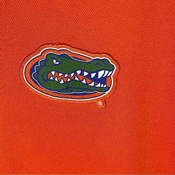Nike Dri-Fit University Of Florida Gators Polo Size XXL Embroidered Orange Blue - Picture 2 of 9